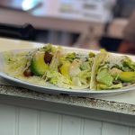 Tacos de camarones ( orden de tres)