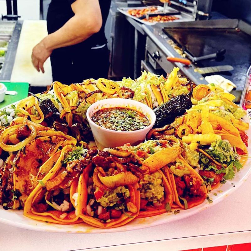 Charola de Tacos